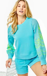 Lilly Pulitzer Alla Terry Sweatshirt Women’s XL Photo 0