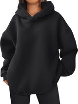 Women’s Black Hoodie Photo 0