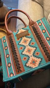 Wrangler Purse Aztec Crossbody Western Pattern Photo 0