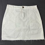 Hem & Thread Denim Skirt Photo 0