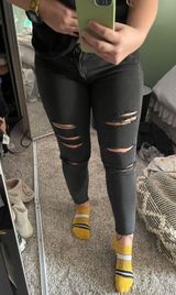 American Eagle Black Jeans Photo 0