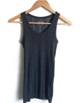 Athleta Ribbed Charcoal Tank Size Small Photo 0