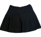 Katie Pleated Tennis Mini Skirt Size M Medium Black Staple Photo 0