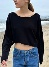 PacSun Brandy Melville Black Long Sleeve Top Photo 0