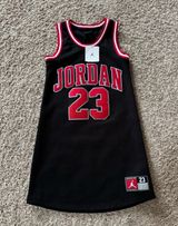 Jordan Girls  jersey dress size small nwt  Photo 0