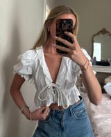 For Love And Lemons White Top Photo 0