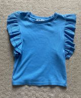 ZARA Ruffle Top Photo 0