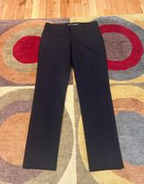 Harper Crop Low Rise Slim Fit Trouser Dress Pants Size 2 Long Photo 0