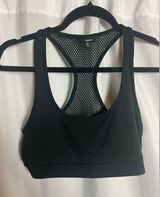 Hurley Sports Bra Size L Black Mesh Nike Dri-Fit Photo 0