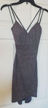 Windsor Silver Sparkly Dress Photo 0