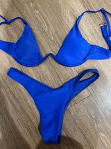Blue Wired Bikini Photo 0