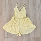Forever yellow new with tags romper  Photo 0