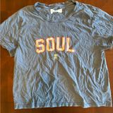 Navy Vintage Style T Shirt Photo 0