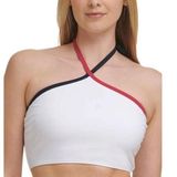 Tommy Hilfiger Women's Essential‎ Cropped Halter Bikini Swim Top  Xl Photo 0