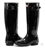 Hunter Boots Rain Tall Black Gloss Photo 0