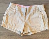 J Crew Khaki Chino shorts size 4 Photo 0