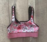 Cor by Ultracor Pink Floral Scoop Neck Bra Photo 0