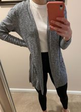 Old Navy Heather Grey Cardigan Photo 0