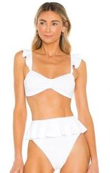 Beach Riot  Daisy Ruffle Swim Bottom Photo 0