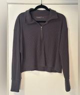 Abercrombie and Fitch soft A&F cozy half zip pullover size small Photo 0