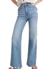 Madewell 11" High Rise Flare Denim Jeans Blue Sz 24 Photo 0