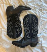 Western Leather Cowboy Boots Photo 0
