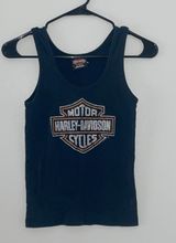 Harley Davidson sparkle logo tank top Photo 0