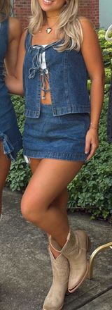 Amazon Denim Set Two-Piece Photo 0