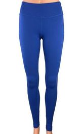 Lululemon Blue Low Rise Stretch Pull On Yoga Activewear Athletic Legging Pants S Photo 0