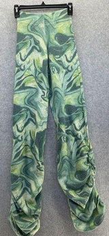 Jaded Women's Pull On Pants Ruched Hem Straight Leg Size 0 Wool Blend Photo 0