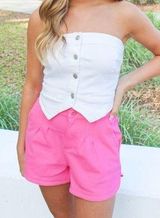 Western white denim top Photo 0