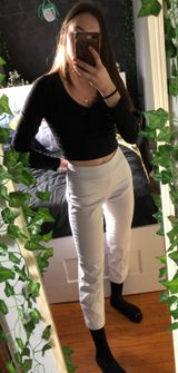 Dana Buchman White Trouser Pants Photo 0