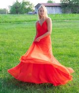 Lulus Lulu’s Coral Madi Dress Photo 0