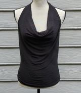 Fashion Bug  Open Back Sparkly Halter Top  Y2K Going Out Top Photo 0