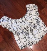 American Eagle Outfitters Embroidered Crop Top Photo 0