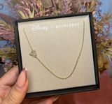 NEW IN BOX Disney x Mickey Mouse gold studded necklace Photo 0