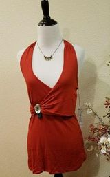 **SALE**Vertigo Paris Halter Cinnamon Halter Size Med Photo 0