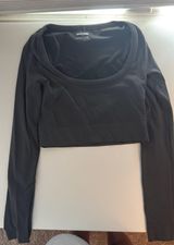 Garage Long Sleeve Crop Top Photo 0