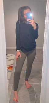 Aerie Green Leggings Photo 0