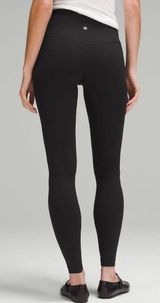 Black High Waisted Align Leggings 28" Photo 0