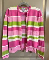 Vintage 90s Striped 2-Piece Sweater Set Size S Photo 0
