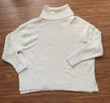 Fuzzy Turtleneck Sweater Photo 0