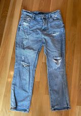 Kendall + Kylie Ripped Mom Jeans Photo 0