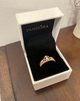 Pandora gold Crown Ring Photo 0