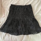 ZARA  metallic mini skirt Photo 0