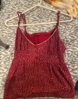 Brandy Melville Red Tank Top Photo 0