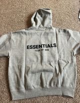 Essentials Hoodie Dark Oatmeal Photo 0