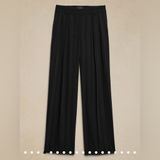 Banana Republic SILKY RELAXED TROUSER NWOT Size 6 Black Photo 0