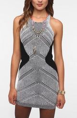 Silence + Noise X Urban Outfitters Sweater Knit Bodycon Mini Dress Medium Photo 0