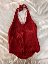 Vintage Red Cami Size M Photo 0
